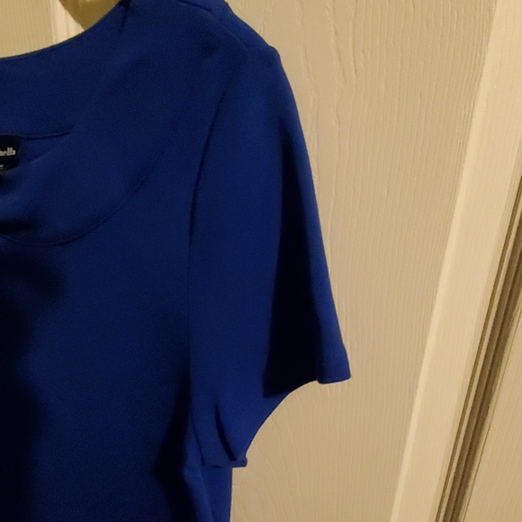 Rafaella Royal Blue Blouse with Bow Detail - Picture 7 of 8
